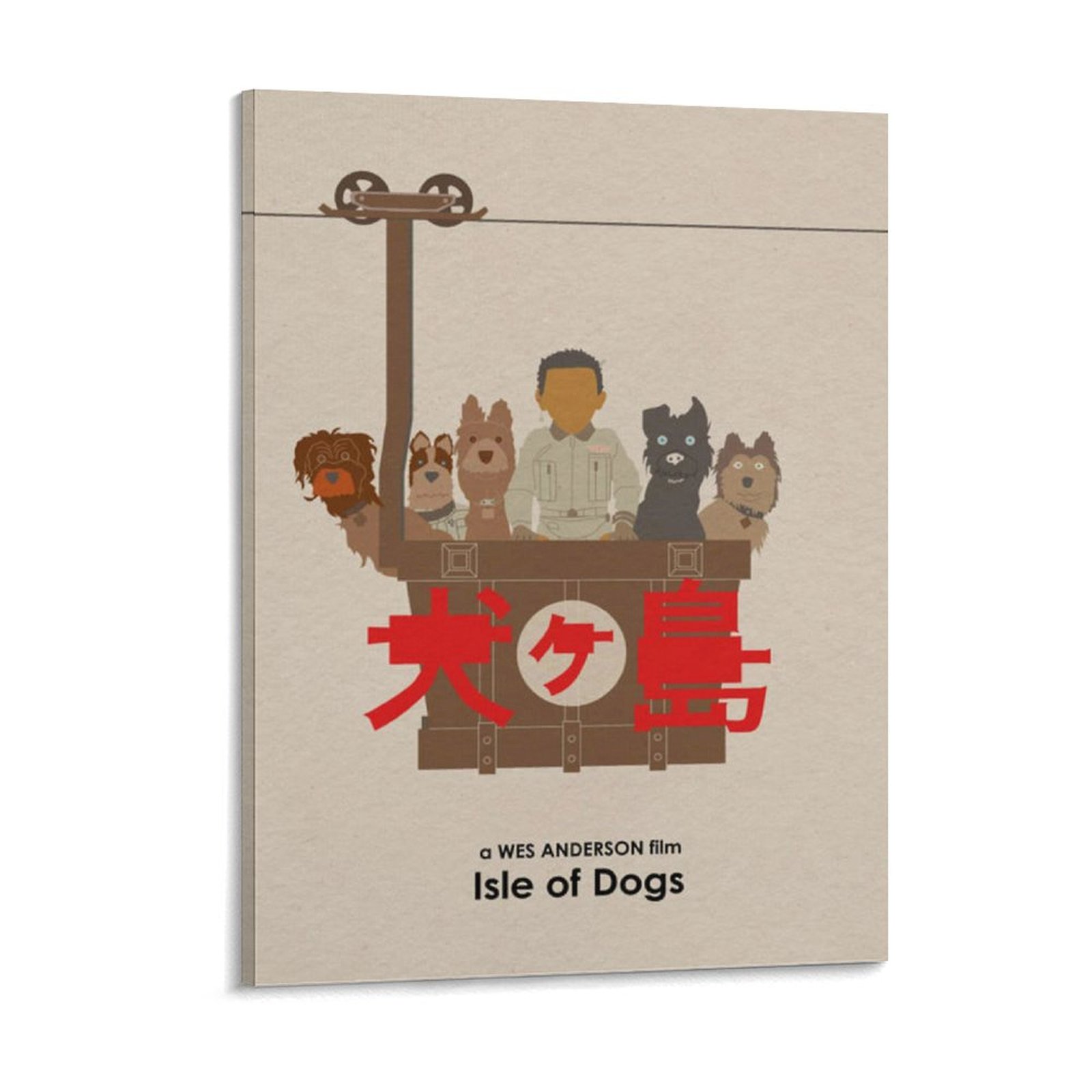 Home Cinema Wall - Wes Anderson Isle Of Dogs película