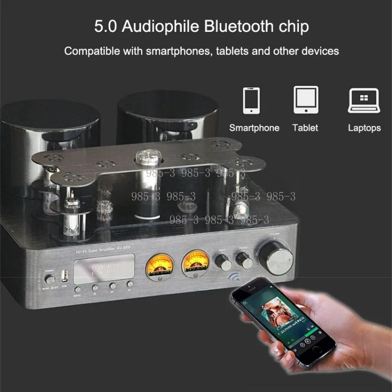 Home Cinema Amplifier - Amplificador de Tubos de Alta Potencia,