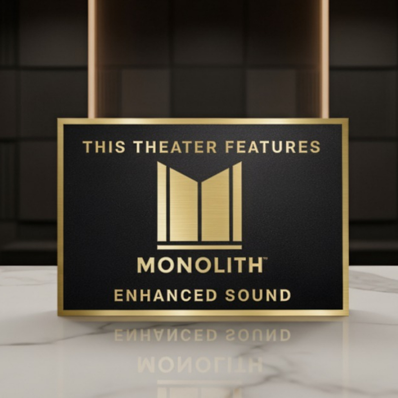 Home Cinema Room Accessories - Letrero para Cine en Casa, Letrero