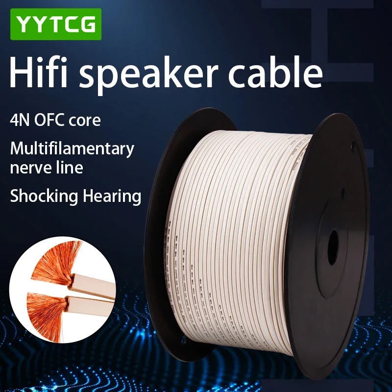 Home Cinema Amplifier - YYTCG DIY Cable de altavoz Cable