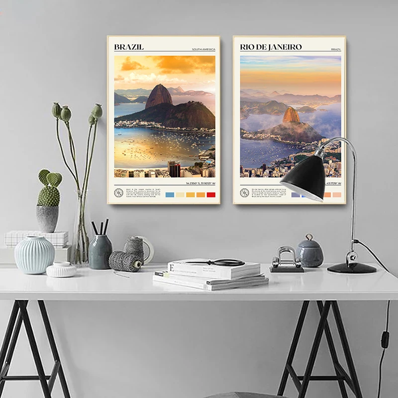 Home Cinema Wall - Póster de paisaje de viaje de