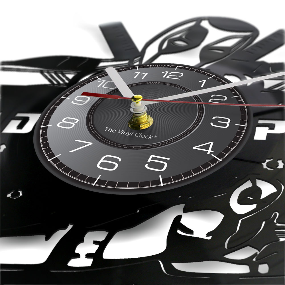 Reloj de pared inspirado en De - Home Cinema Room Accessories reseña y precio