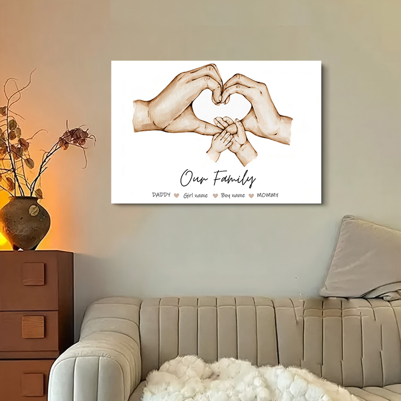 Póster personalizado de mano f - Home Cinema Wall Art reseña y precio