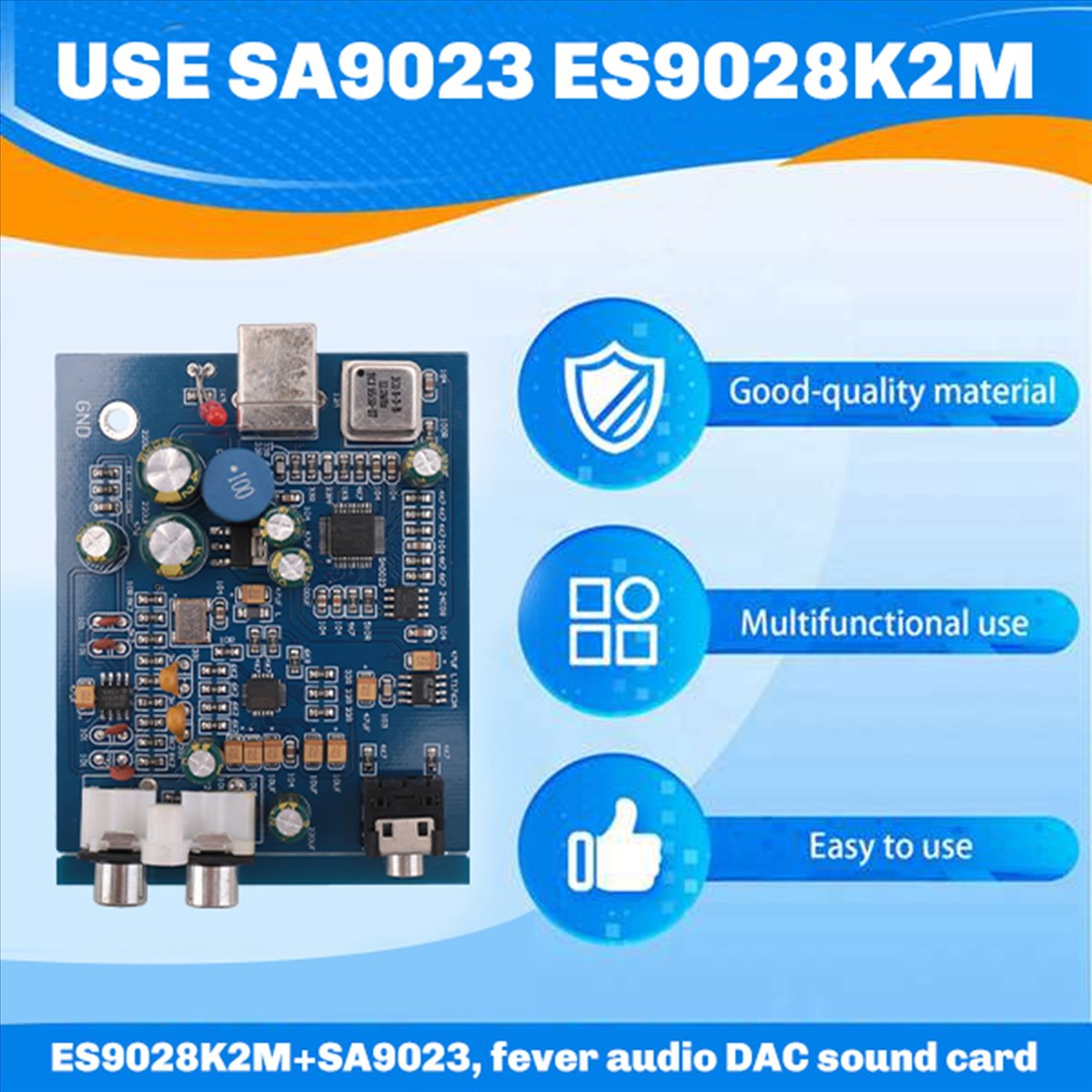 Placa Decodificadora USB Mini  - Home Cinema Amplifier reseña y precio