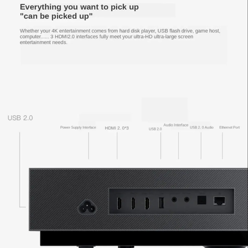 Proyector Láser Profesional Fe - Home Cinema Tv reseña y precio
