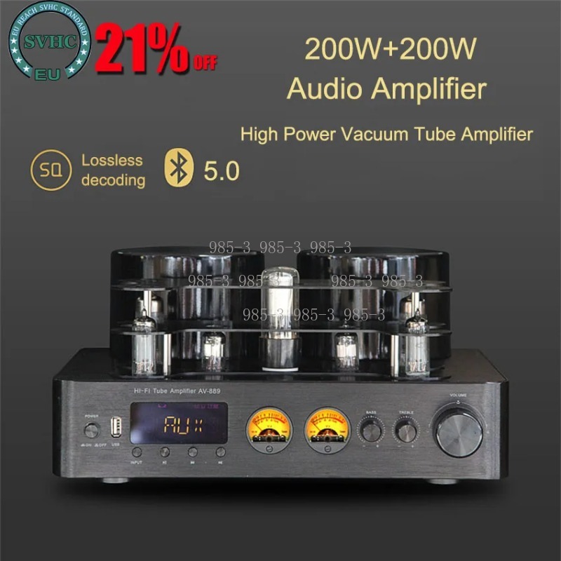 Amplificador de Tubos de Alta  - Home Cinema Amplifier reseña y precio