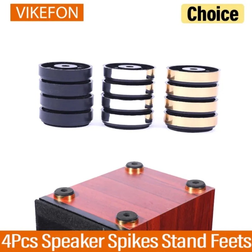 VIKEFON 4 Uds. Picos de altavo - Home Cinema Rack reseña y precio