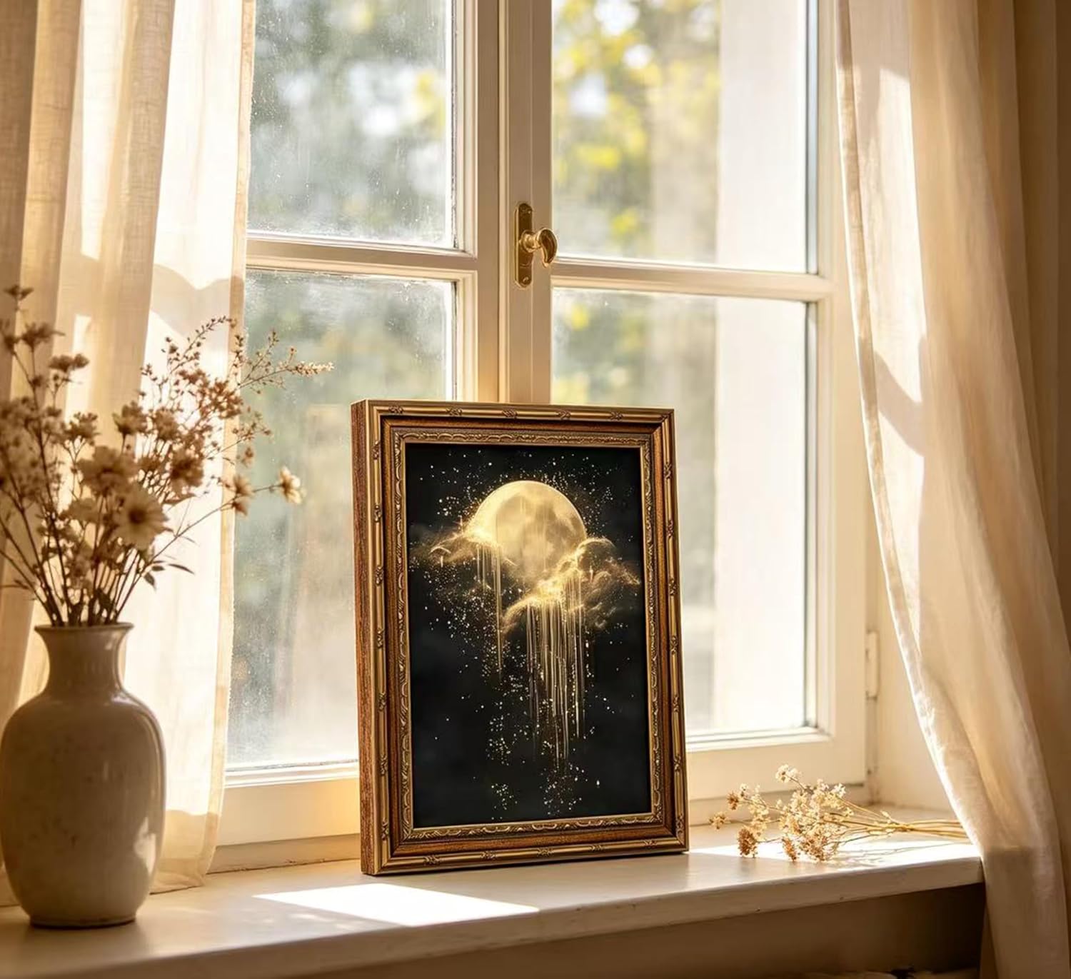 Cuadro Antiguo con Marco, Arte - Home Cinema Wall Art reseña y precio