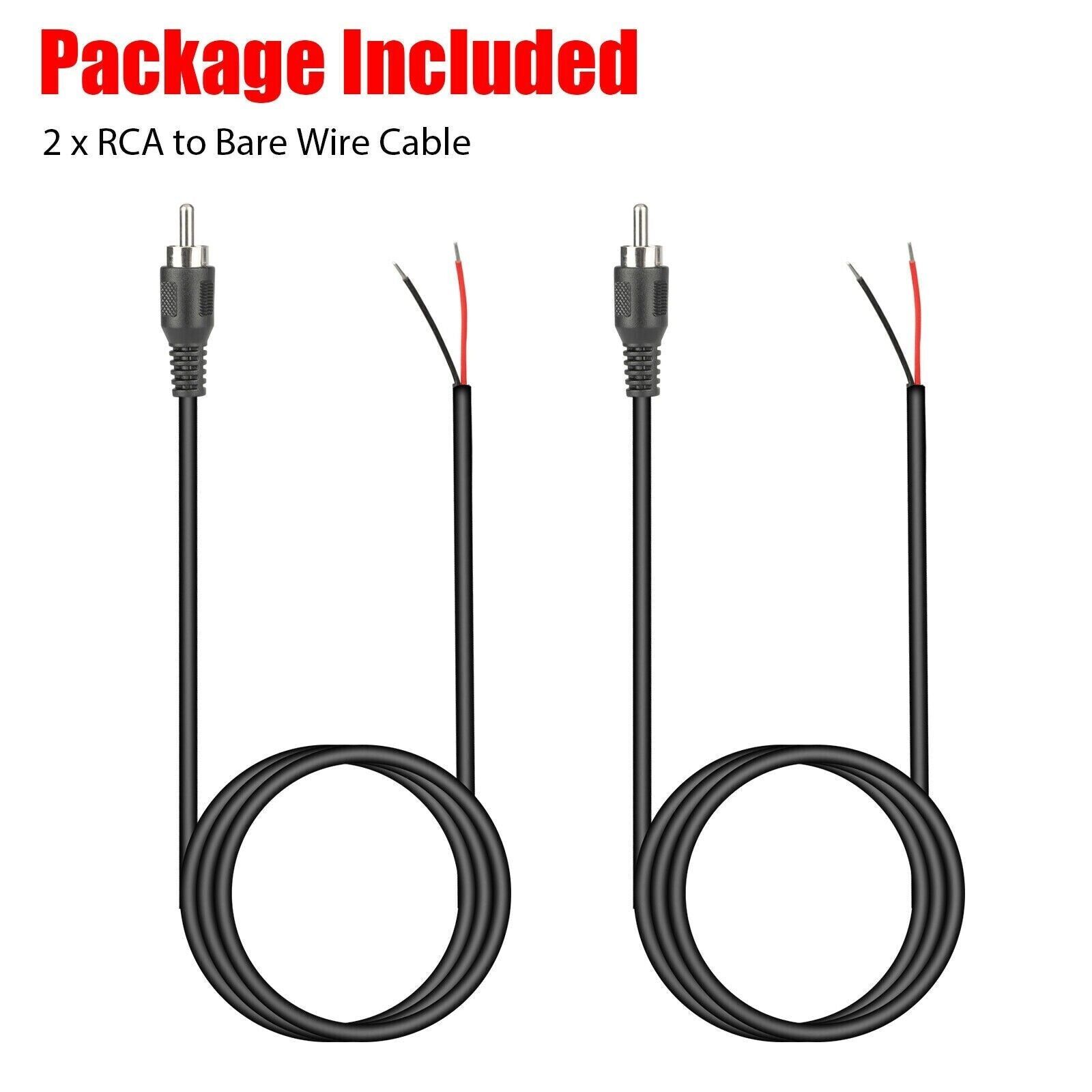 Paquete de 2 cables de audio R - Home Cinema Amplifier reseña y precio