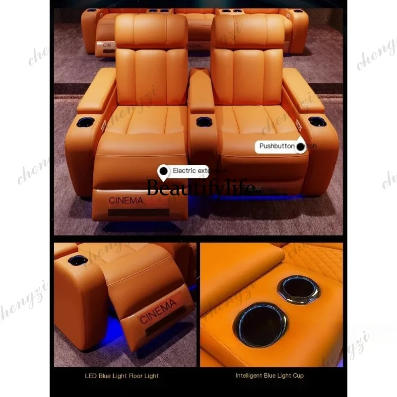 Sillones Reclinables Eléctrico - Home Cinema Furniture reseña y precio