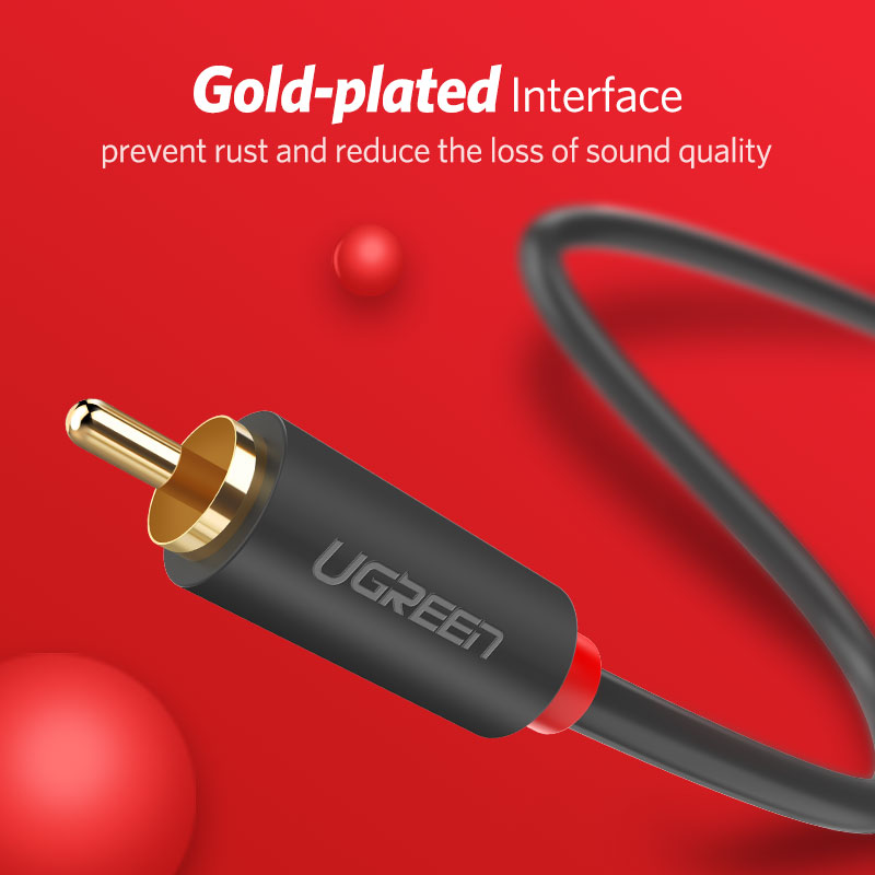 Ugreen-Cable de audio para dis - Home Cinema Amplifier reseña y precio