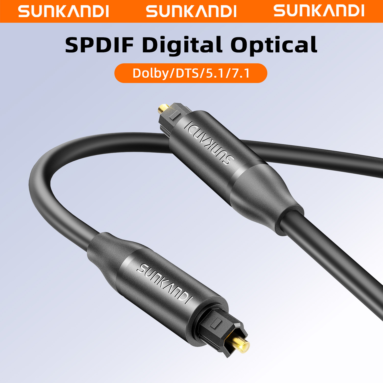 Cable de Audio Óptico SUNKANDI - Home Cinema Amplifier reseña y precio