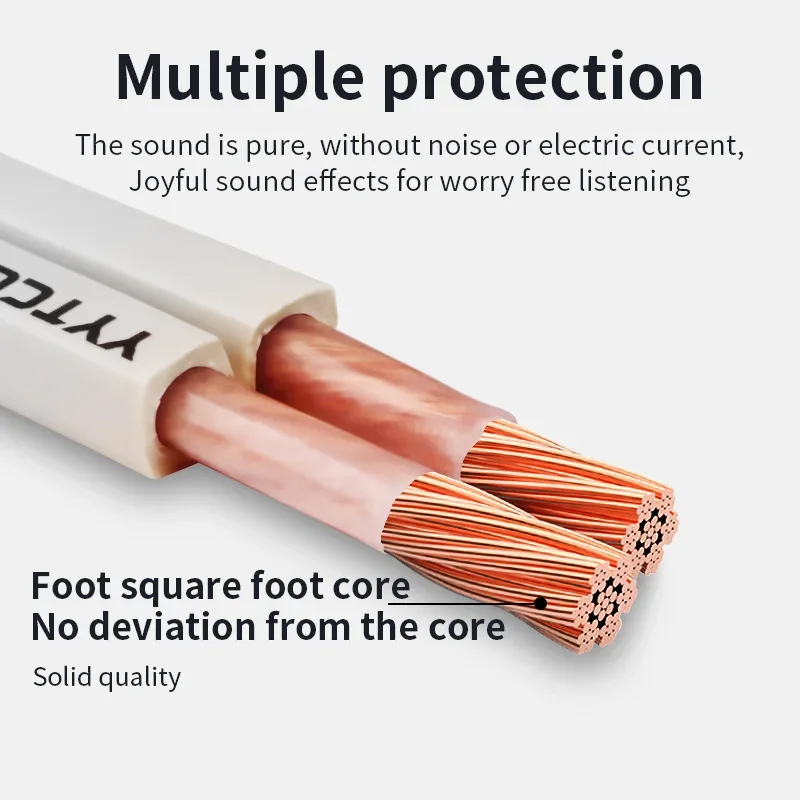 YYTCG DIY Cable de altavoz Cab - Home Cinema Amplifier reseña y precio