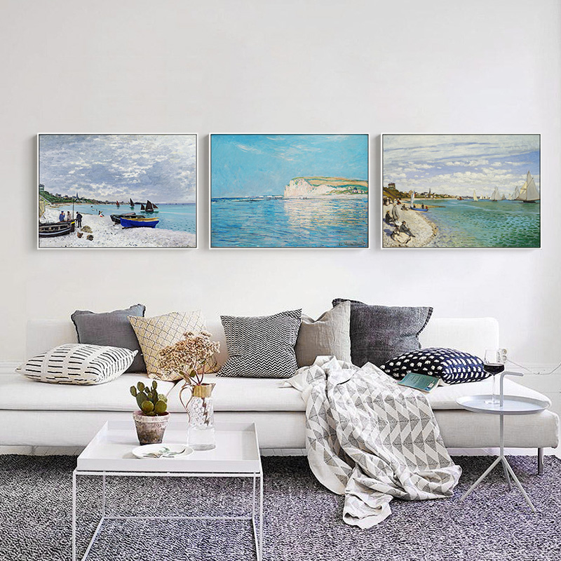 Póster de Monet famoso, pintur - Home Cinema Wall Art reseña y precio