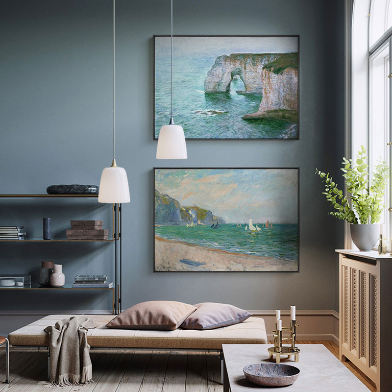 Póster de Monet famoso, pintur - Home Cinema Wall Art reseña y precio