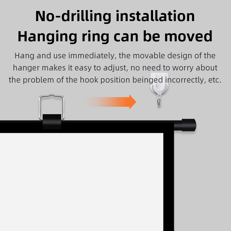 Pantalla de proyección montada - Home Cinema Blanc reseña y precio