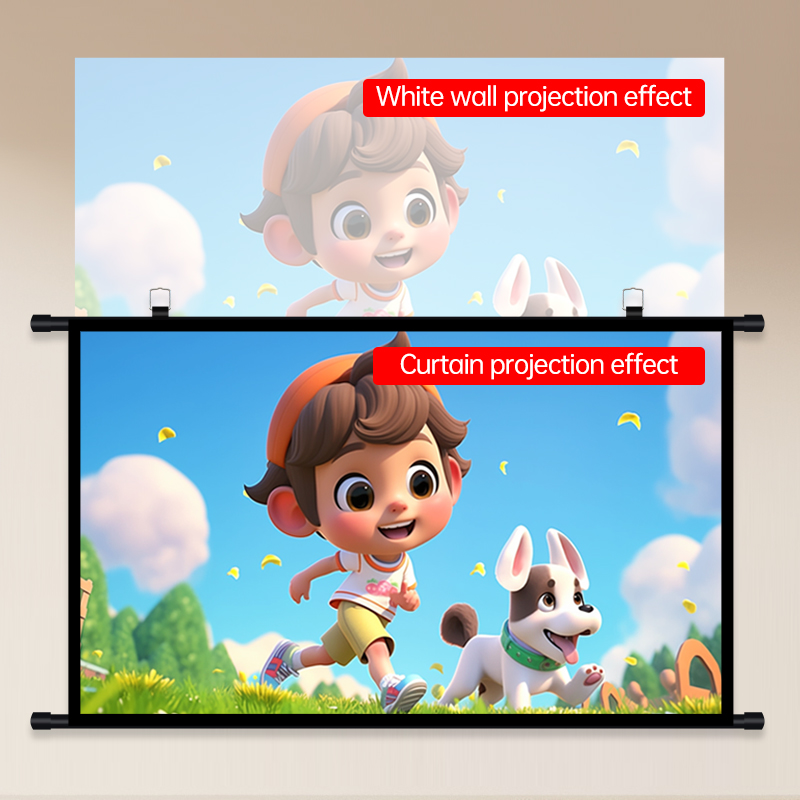 Pantalla de proyección montada - Home Cinema Blanc reseña y precio
