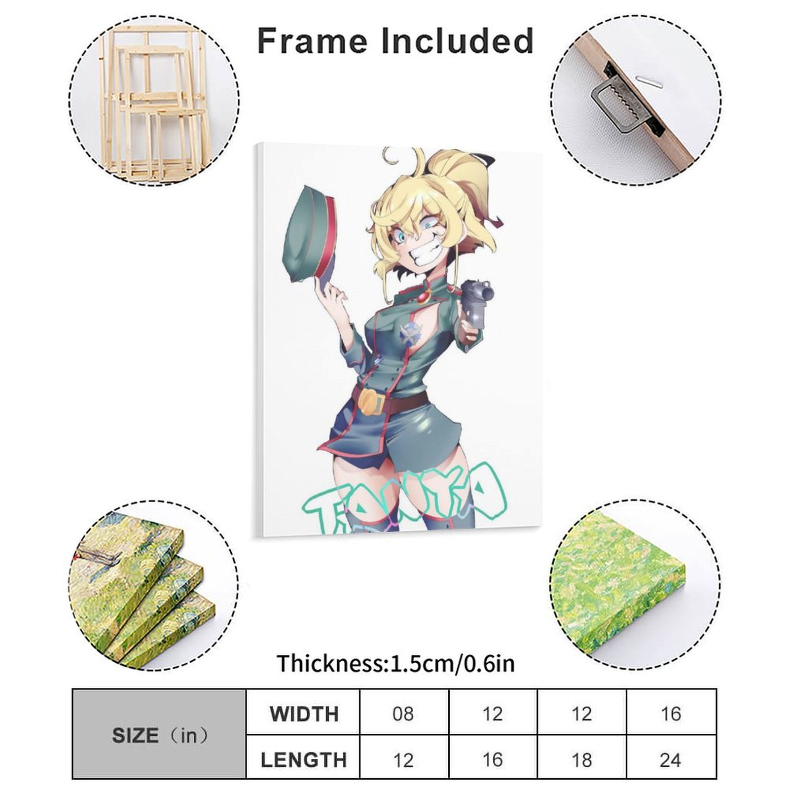 Póster de Saga Of Tanya The Ev - Home Cinema Wall reseña y precio