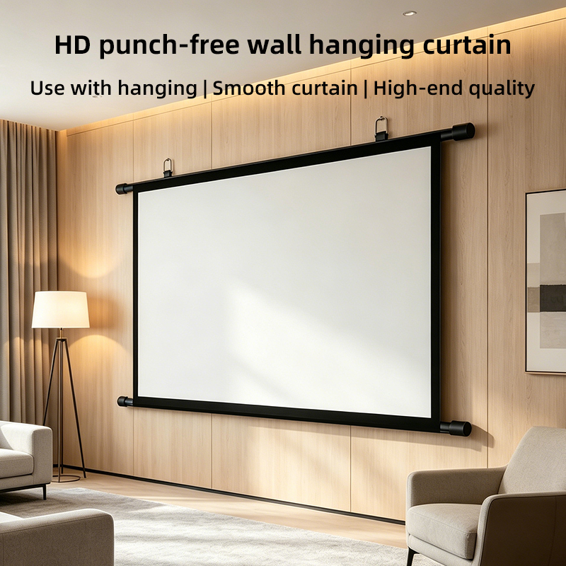 Pantalla de Proyector Portátil - Home Cinema Blanc reseña y precio