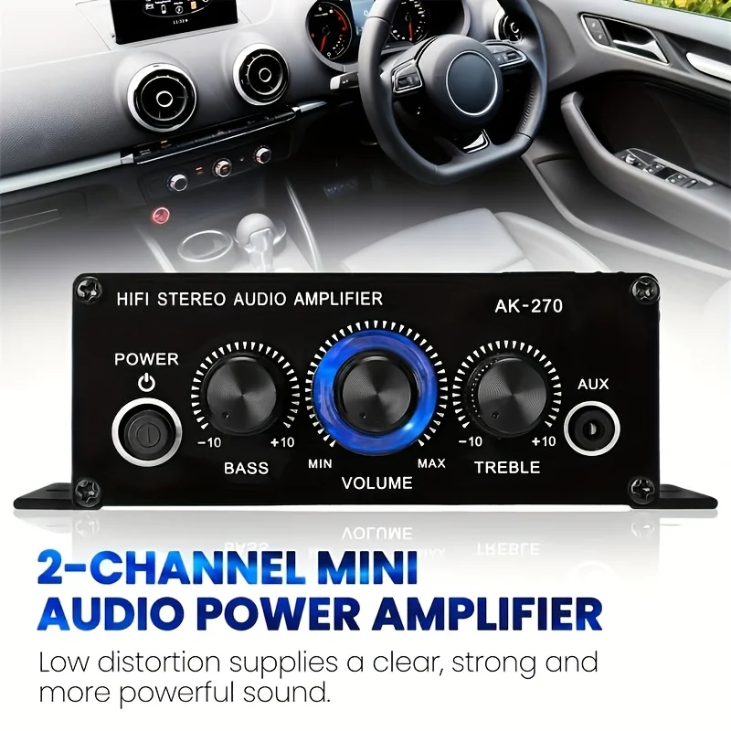 Mini Amplificador de Potencia  - Home Cinema Amplifier reseña y precio