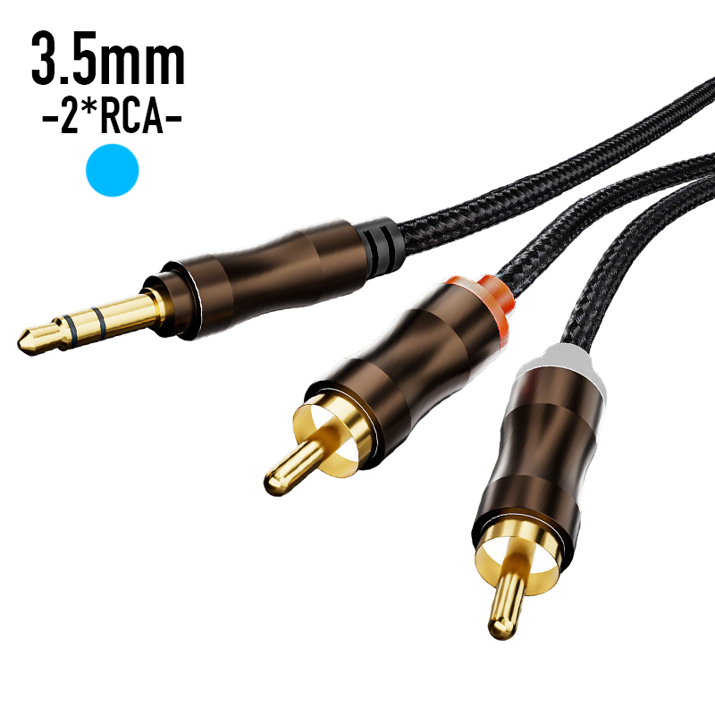 Cable de audio auxiliar RCA a  - Home Cinema Amplifier reseña y precio