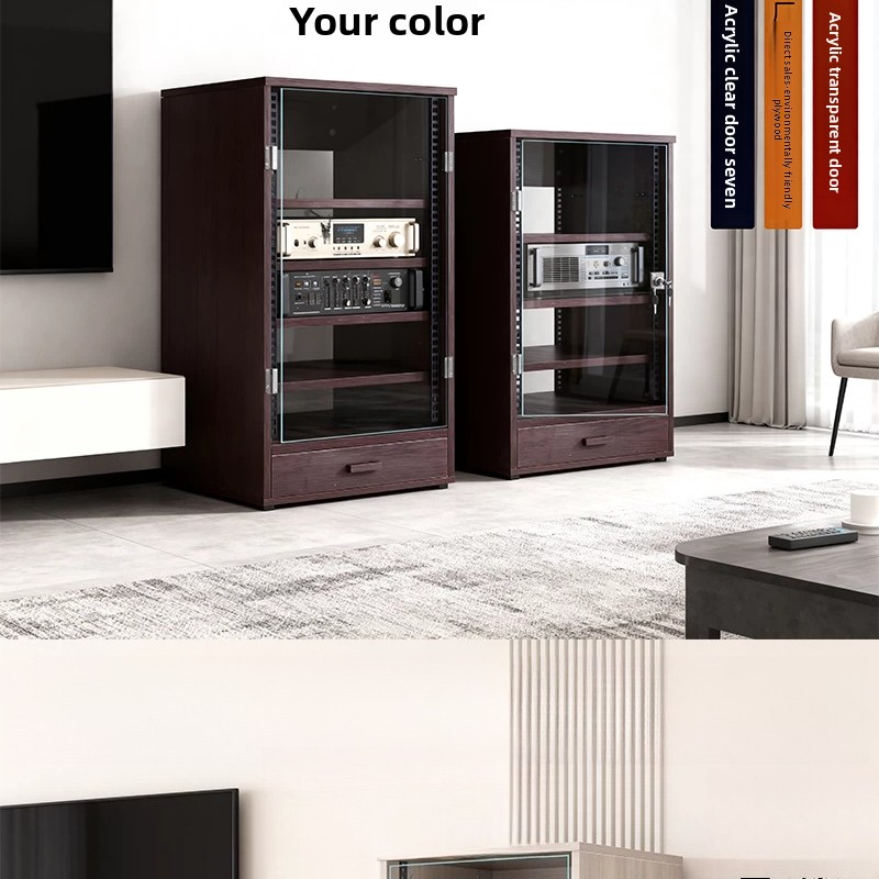 Gabinete amplificador 8U - 16U - Home Cinema Rack reseña y precio