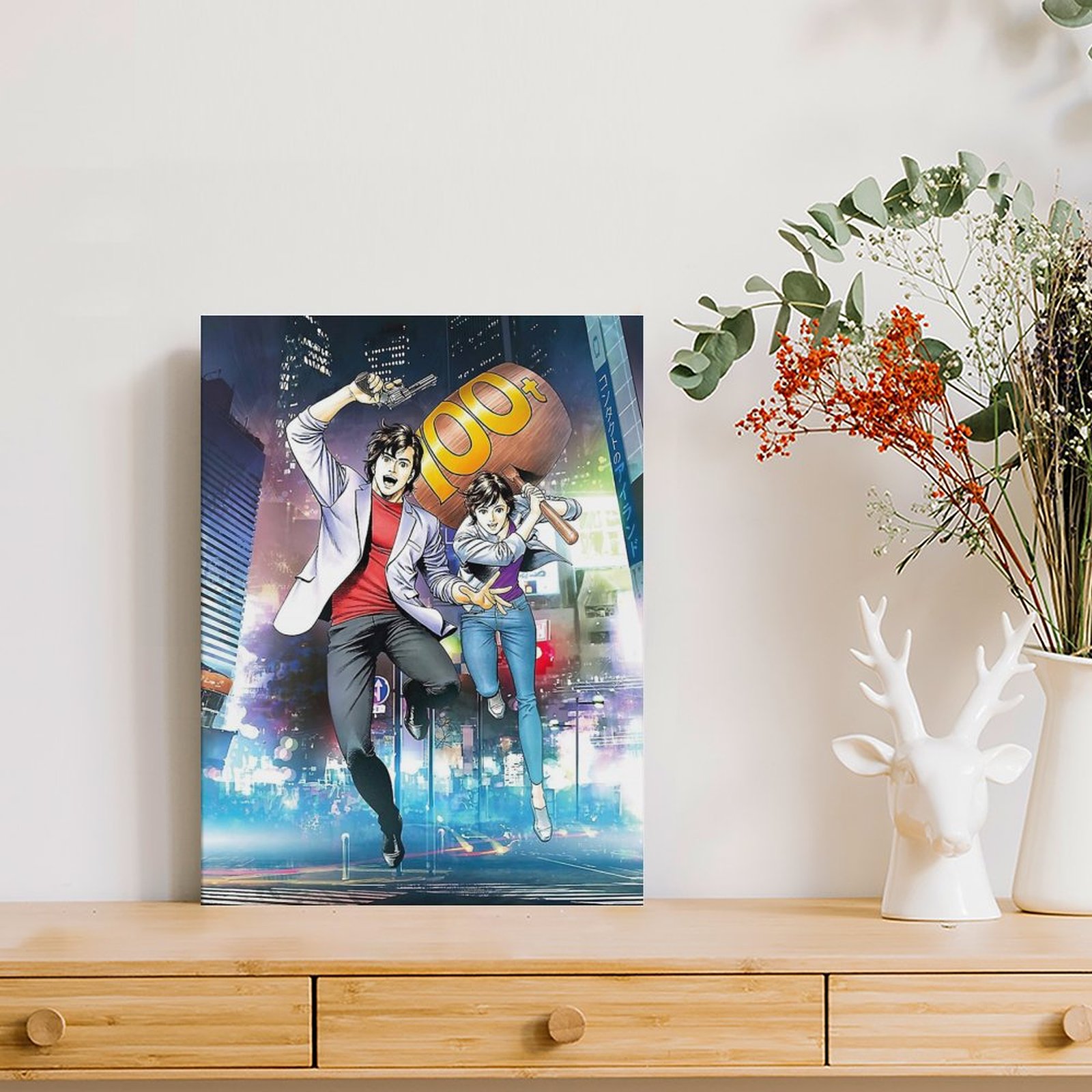 City Hunter Nicky Larson en To - Home Cinema Wall reseña y precio