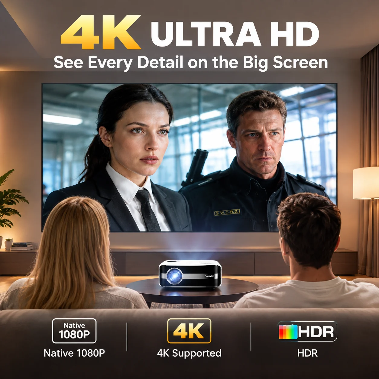 Nuevo Proyector A9S 4k 4000ANS - Home Cinema Gaming reseña y precio